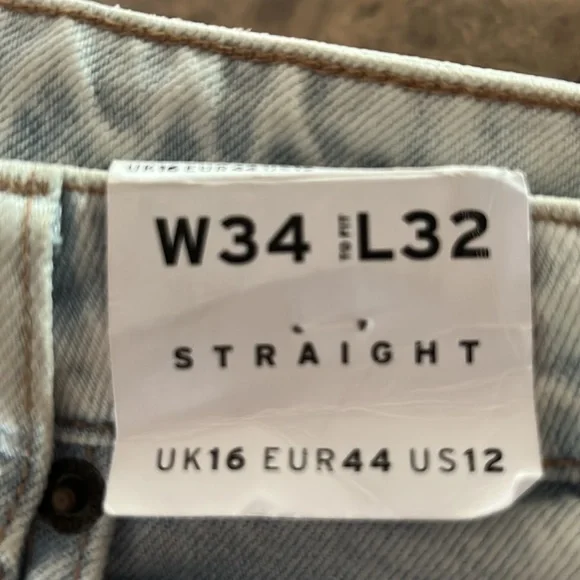 TOPSHOP Straight leg high-rise denim jeans - Picture 4 of 6